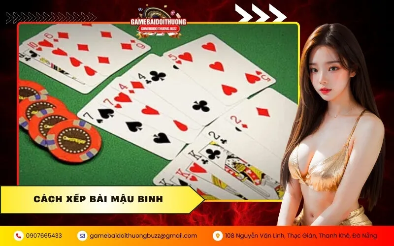 Cách xếp bài Mậu Binh