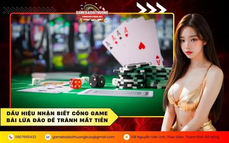 Dấu hiệu nhận biết cổng game bài lừa đảo để tránh mất tiền