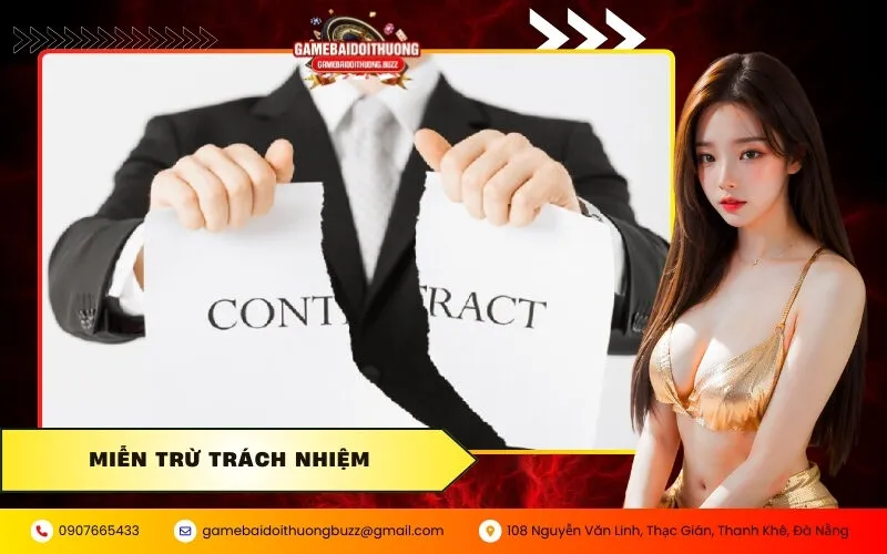 Miễn Trừ Trách Nhiệm